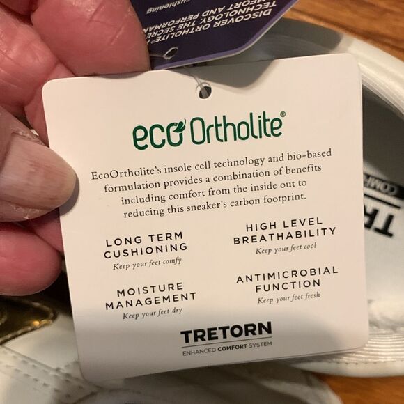 Tretorn Size 9 NWT Sneakers with comfort insole system - Picture 5 of 9